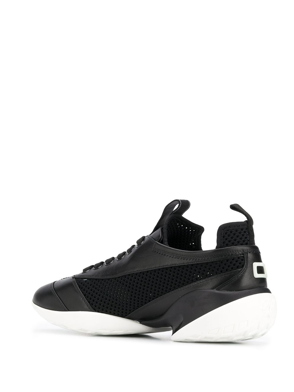 panelled sneakers - 3