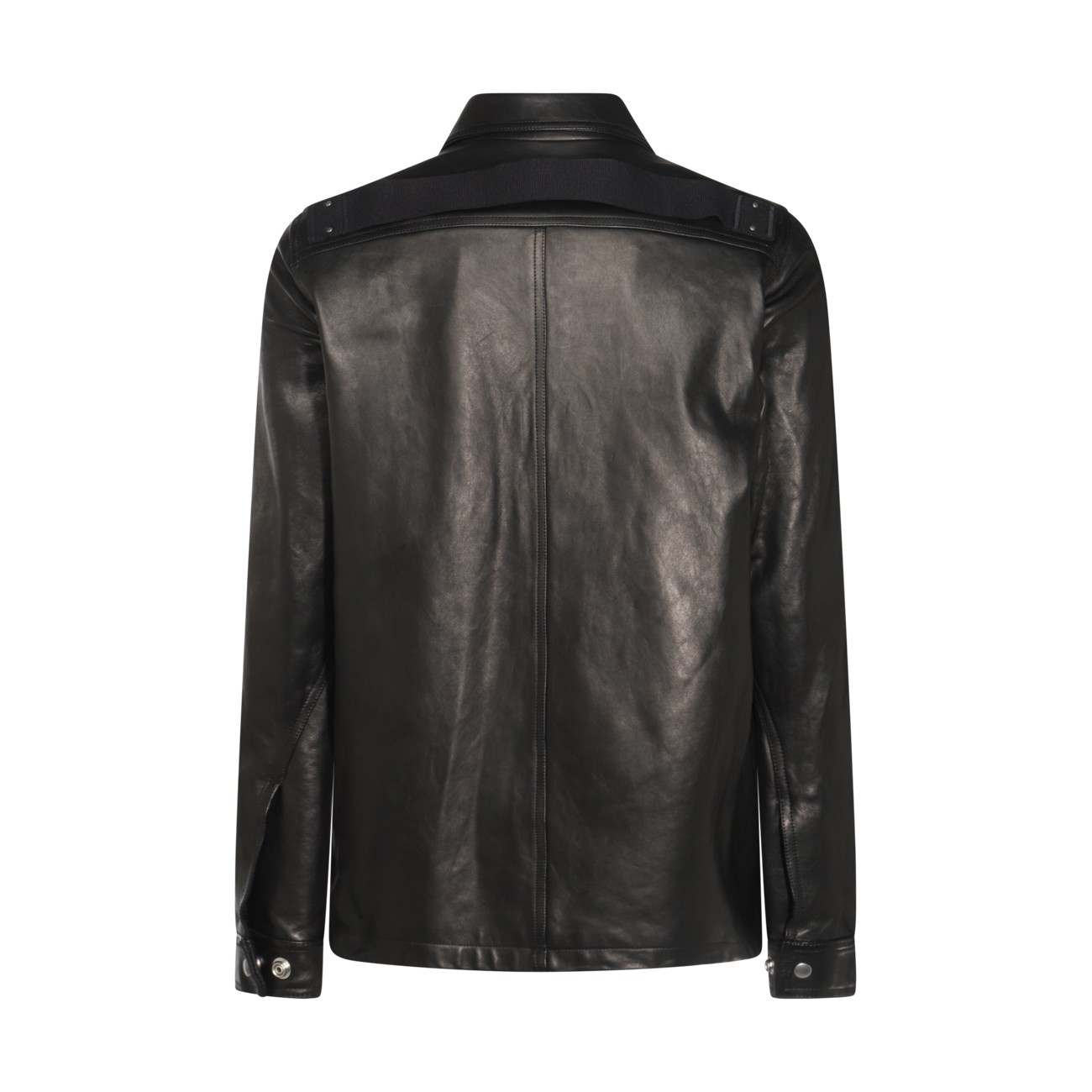 black leather jacket - 2