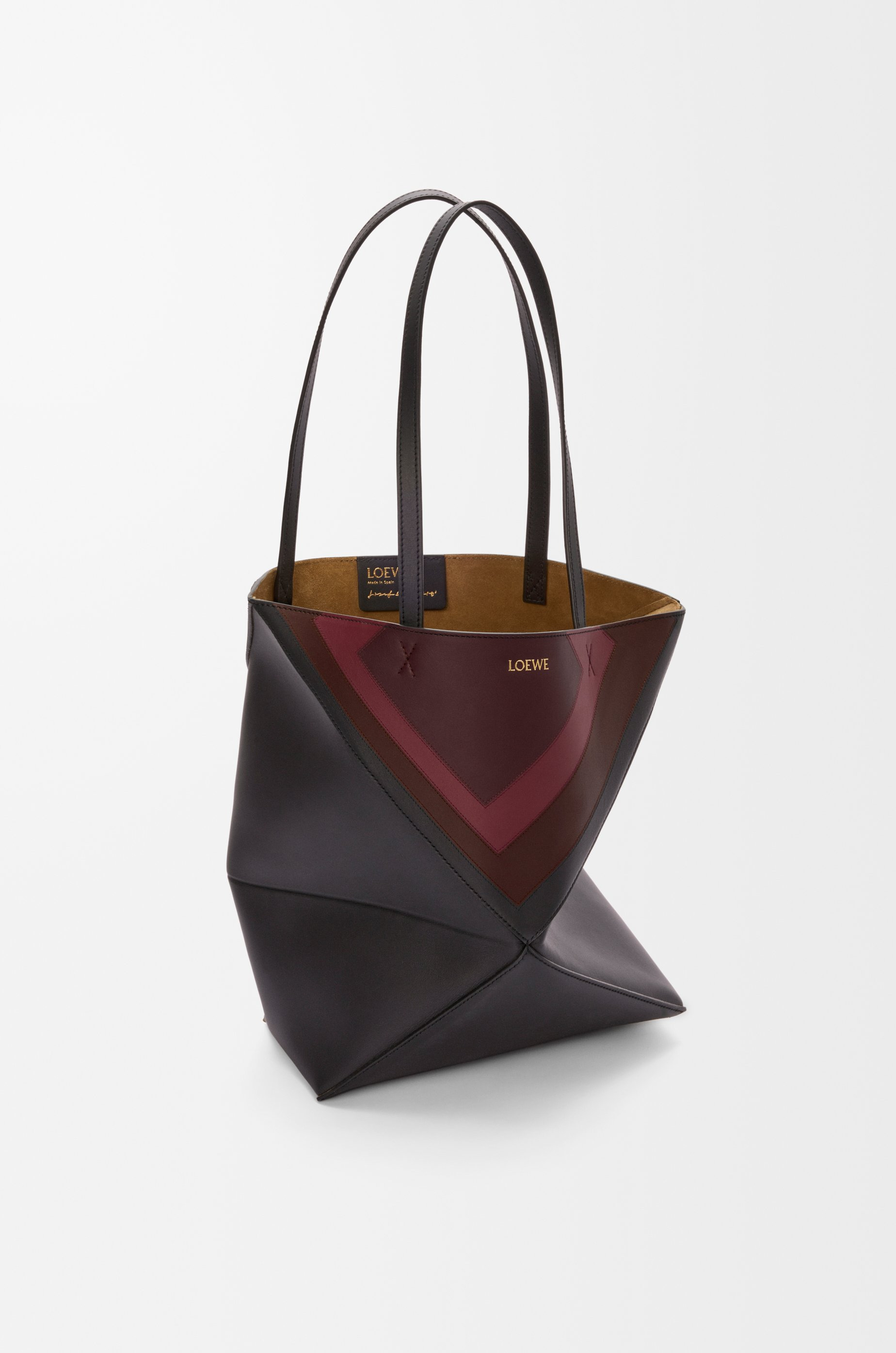 Medium Puzzle Fold tote in nappa calfskin - 4