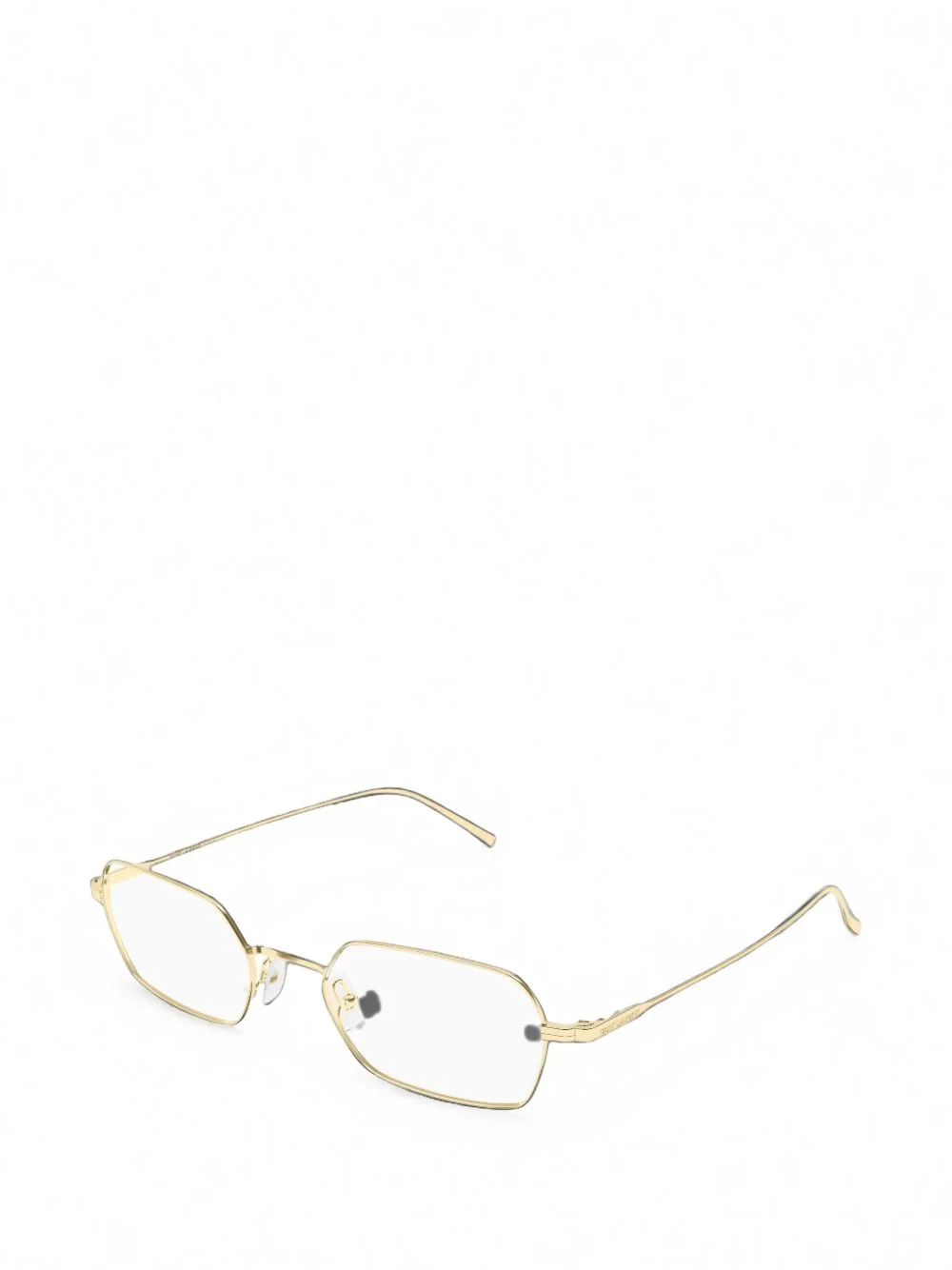 geometric-frame glasses - 1