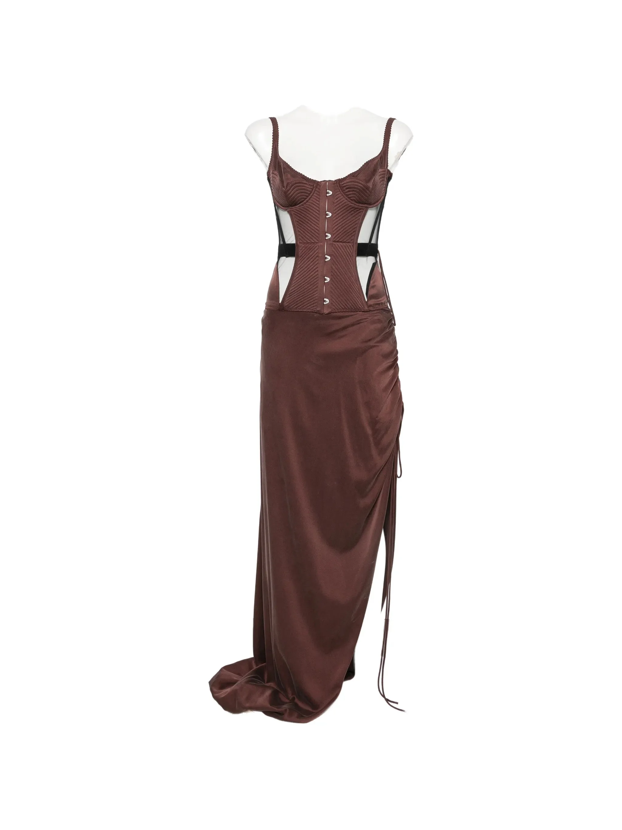 Maria Lucia Hohan Maleena Quilted Corset Maxi Dress - 1