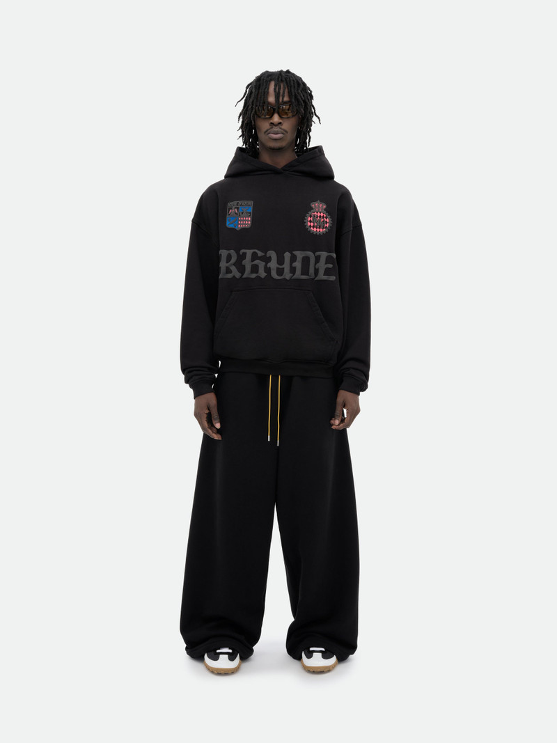 Rhude RHUDE COTE D'AZUR CREST OVERSIZED HOODIE outlook