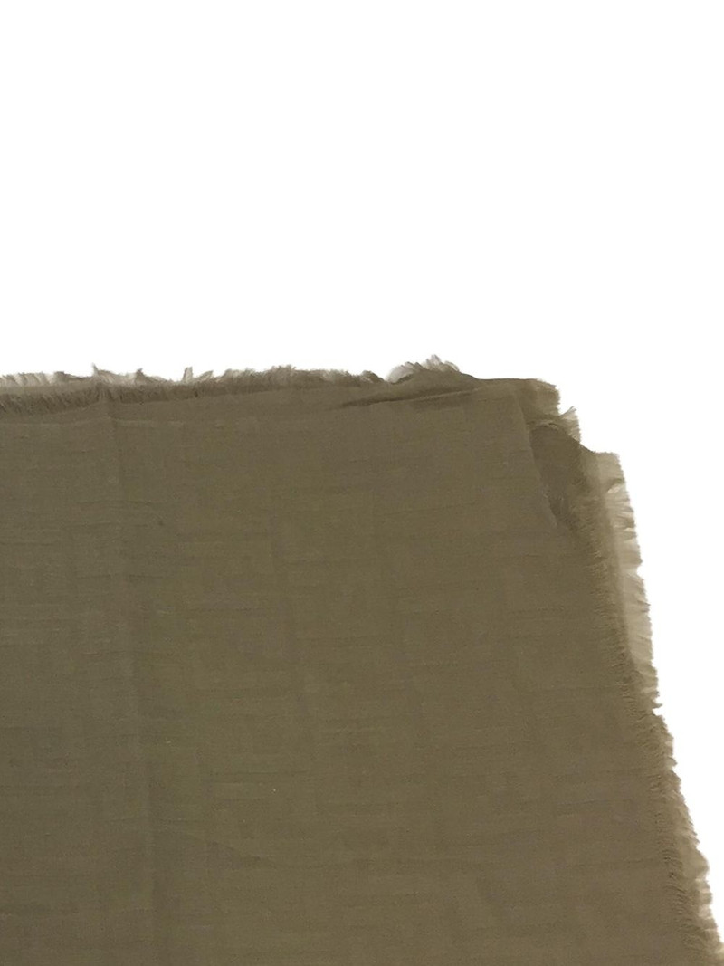 FENDI frayed-edge scarf outlook