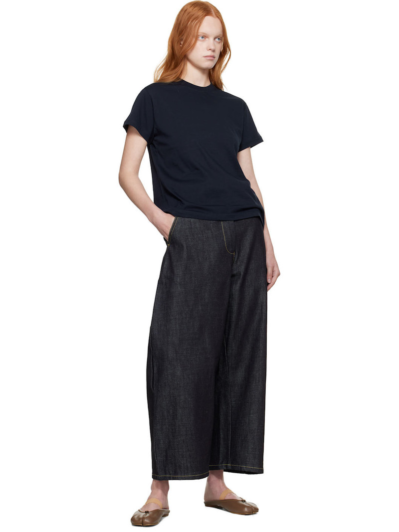 Studio Nicholson Navy Chalco Jeans outlook