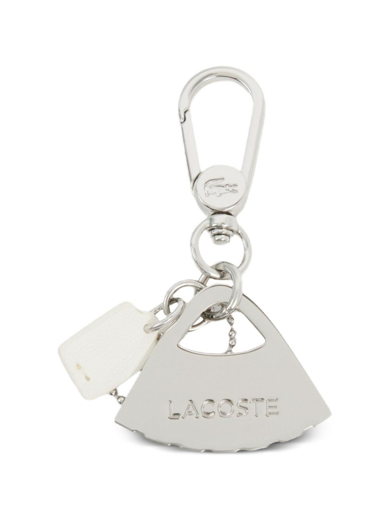 LACOSTE Lenglen charm keyring outlook