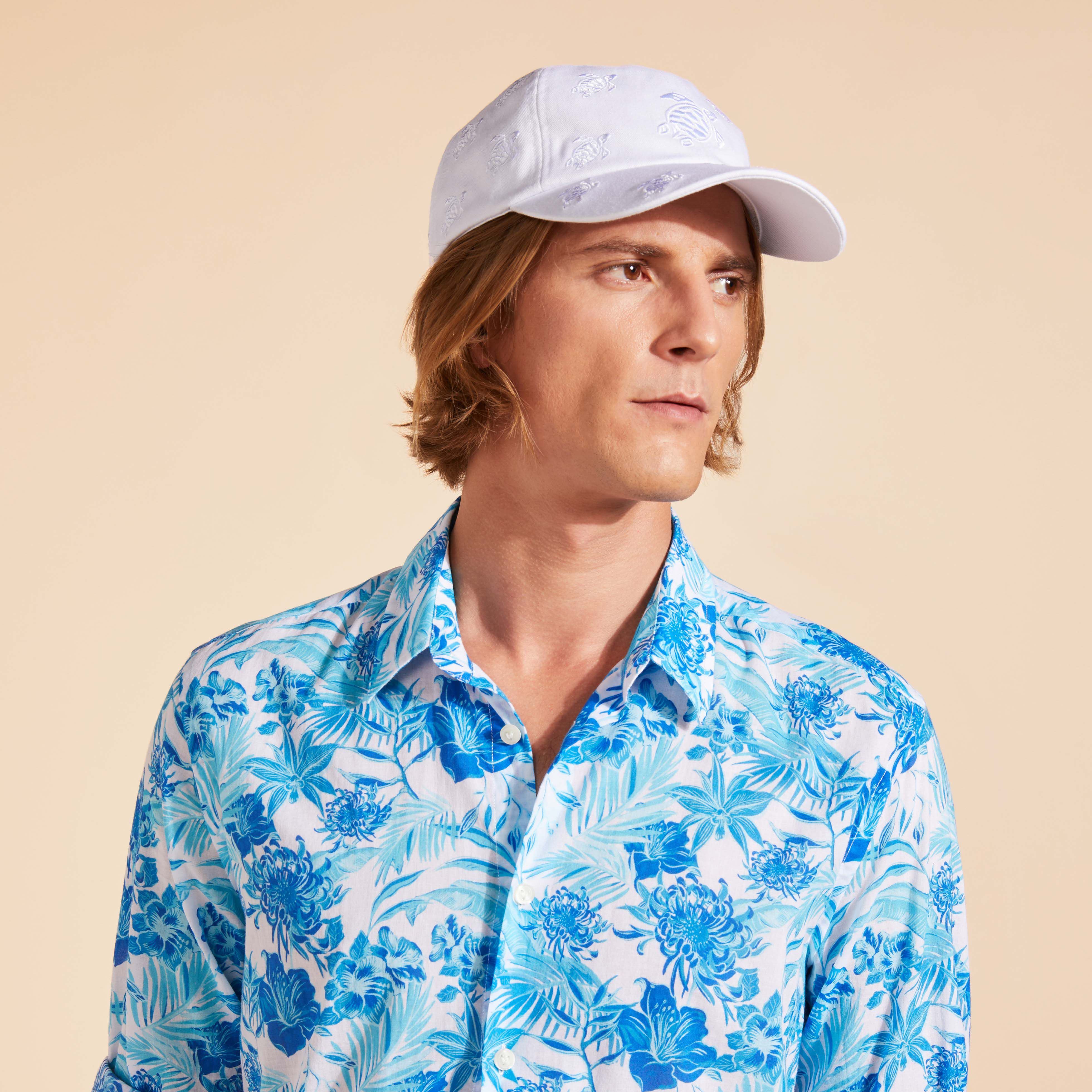 Embroidered Cap Turtles All Over - 3