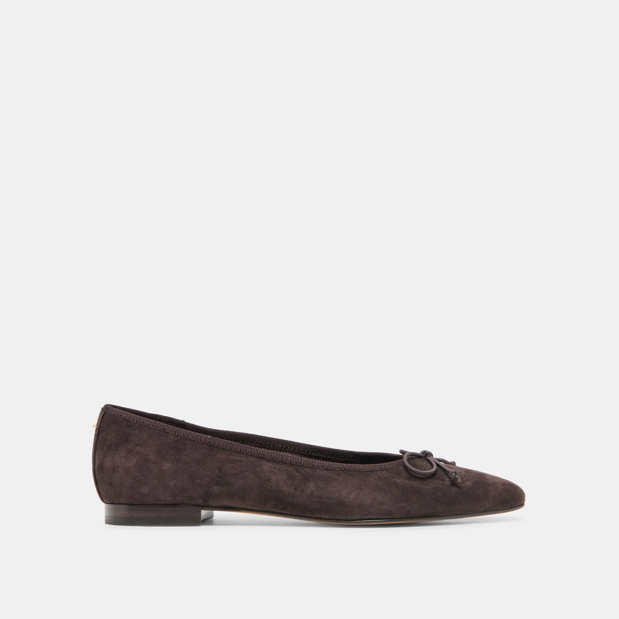 CELIO BALLET FLATS WALNUT SUEDE - 1