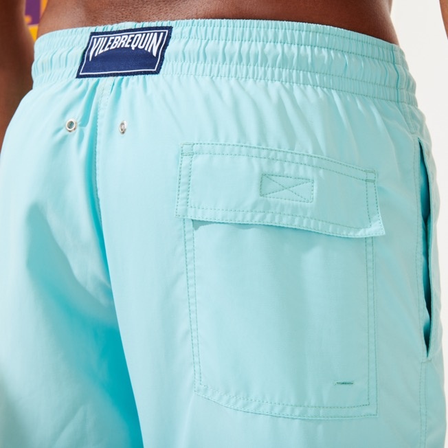 Men Swim Trunks Solid - 7