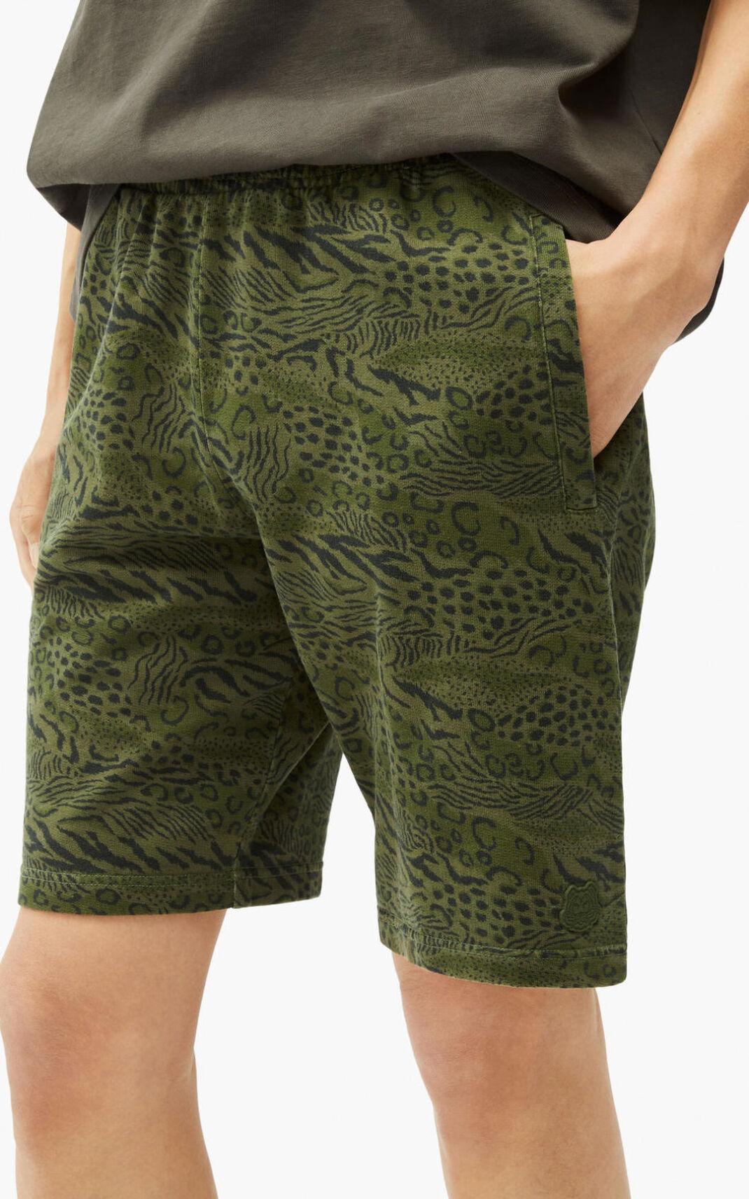 'Archive Leopard' shorts - 4