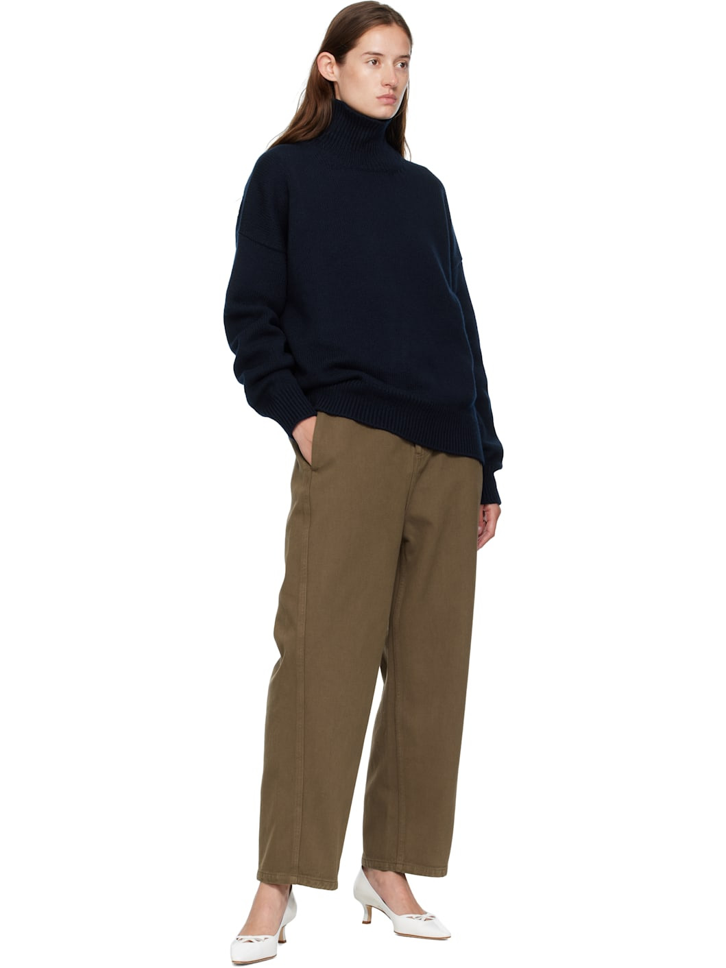 Navy Balla Rollneck Turtleneck - 4