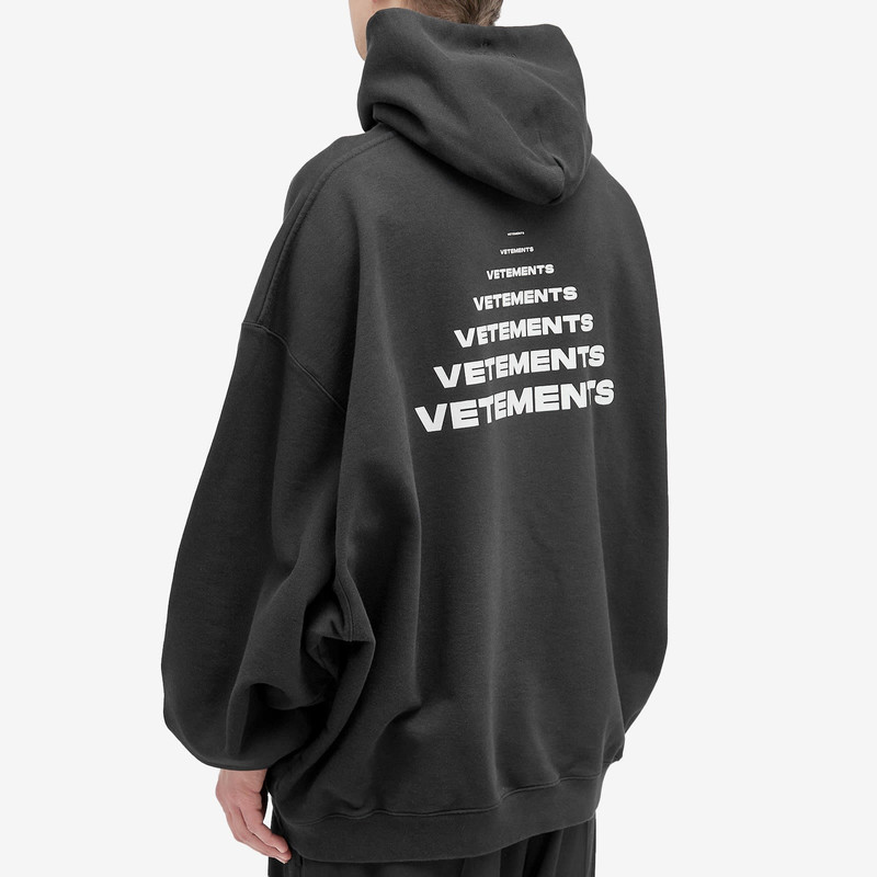 VETEMENTS Pyramid Logo Hoodie 3