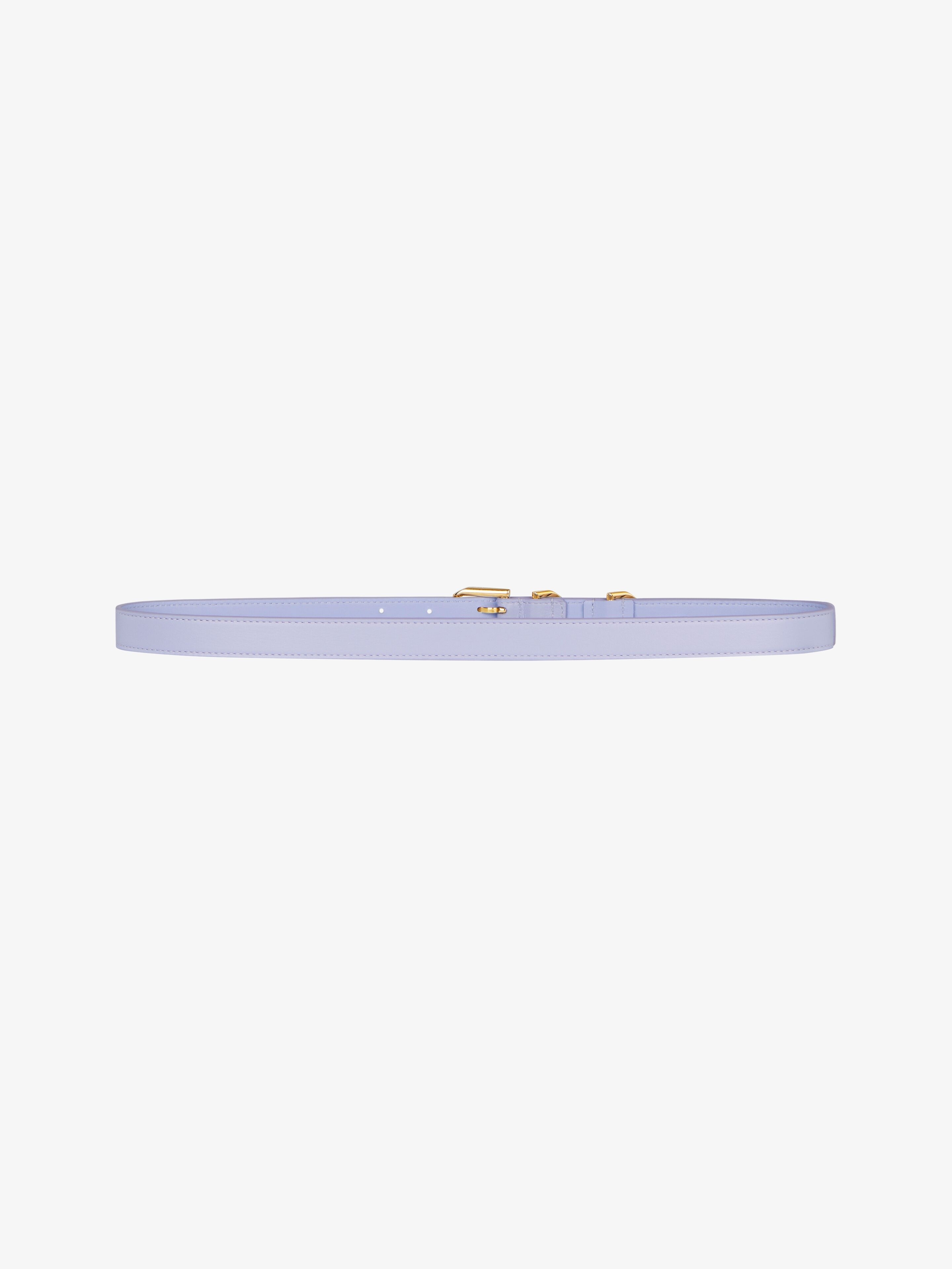 VOYOU BELT IN LEATHER - 3