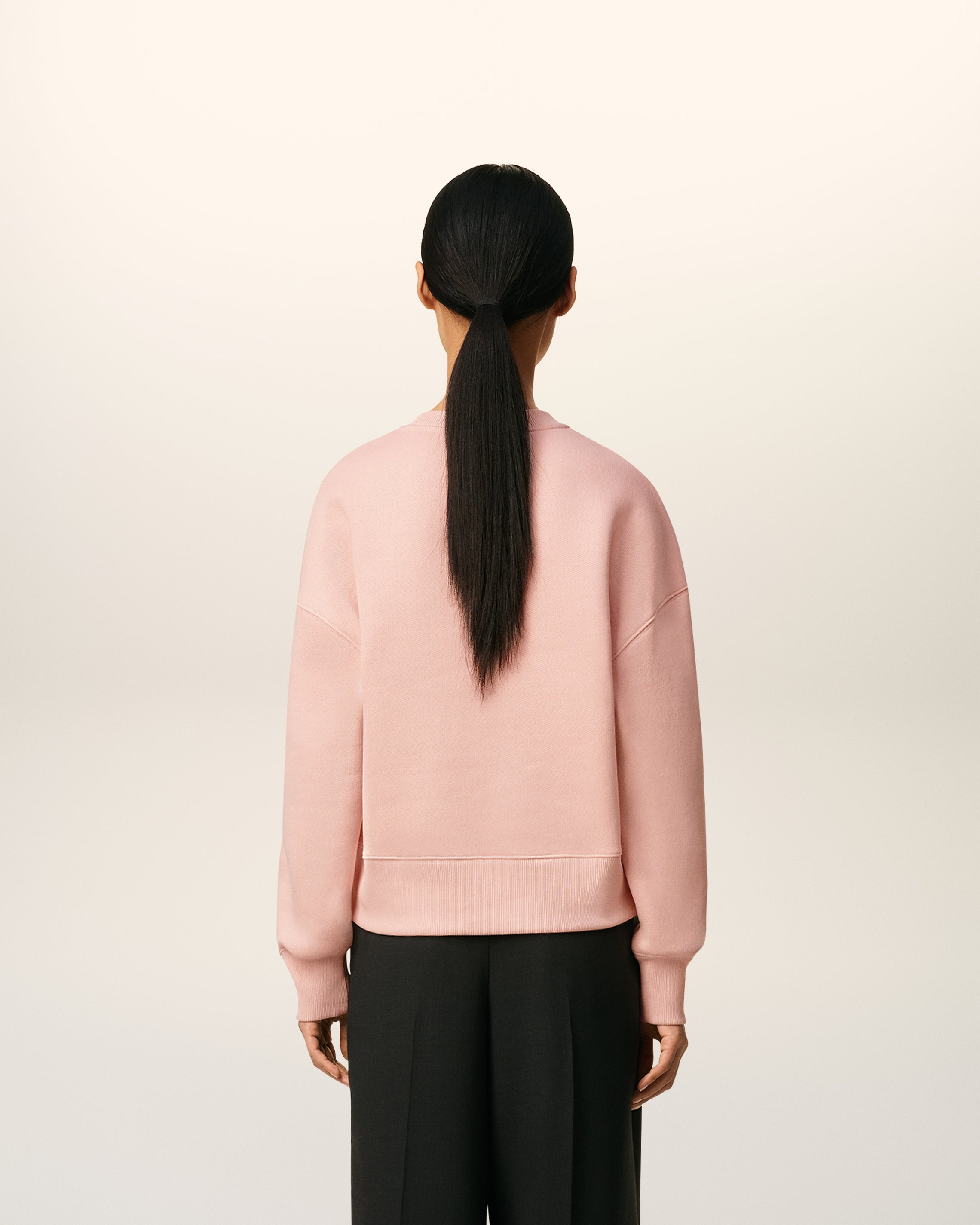 PINK COTTON AMI DE COEUR SWEATSHIRT - 10