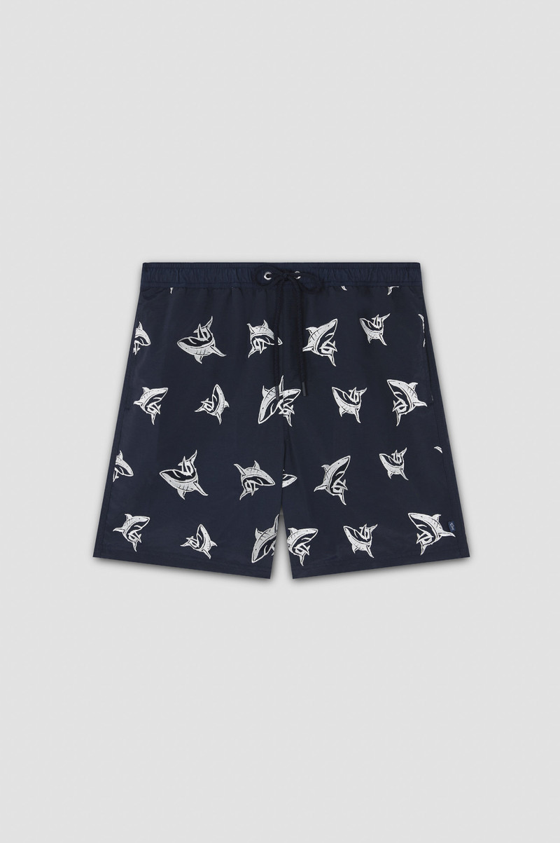 SHARK PATTERN SWIMSUIT 1