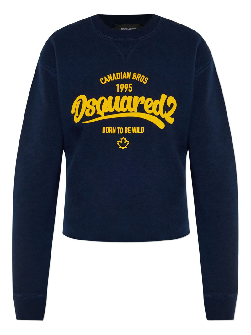 logo-print sweatshirt 1