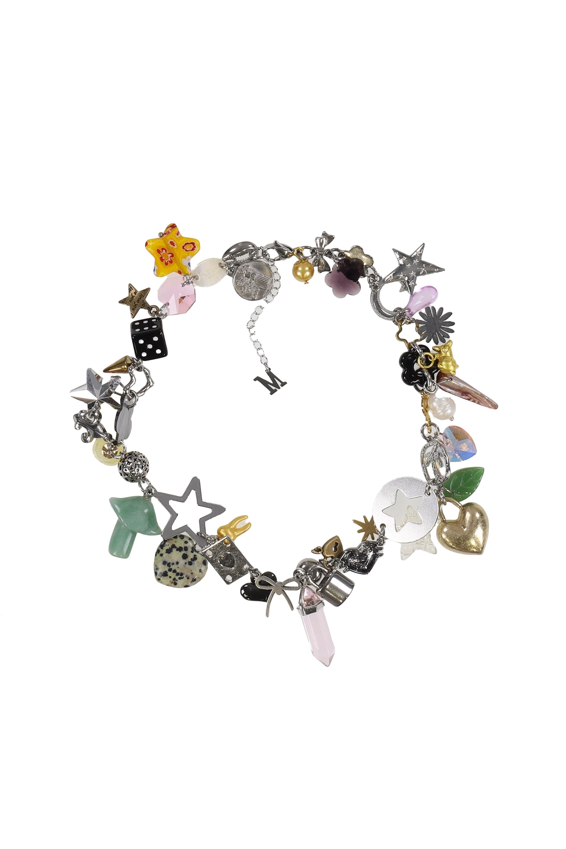 ECLIPSE CHARM NECKLACE / MULTI - 2