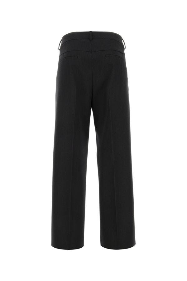 Valentino Garavani Man Graphite Wool Pant - 2