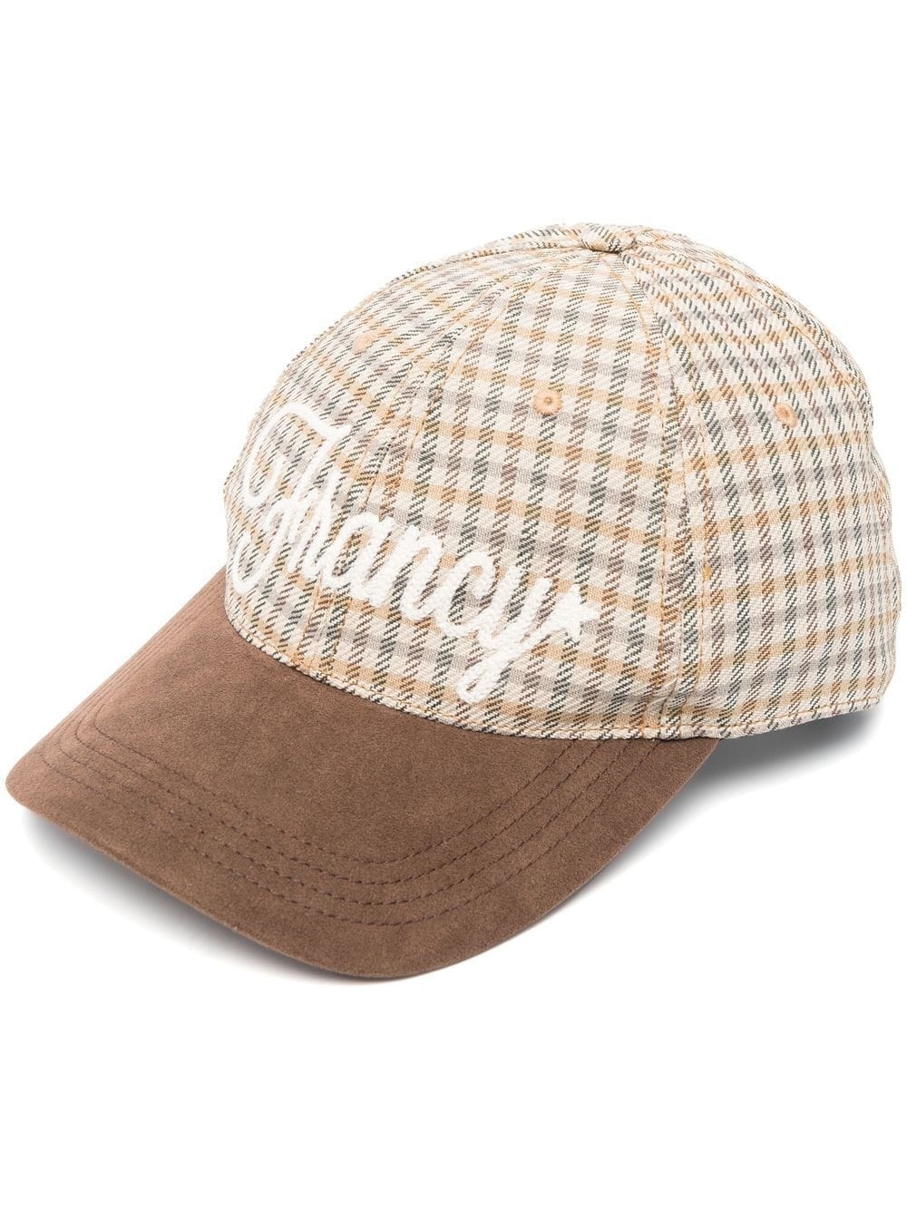 logo check cap - 1