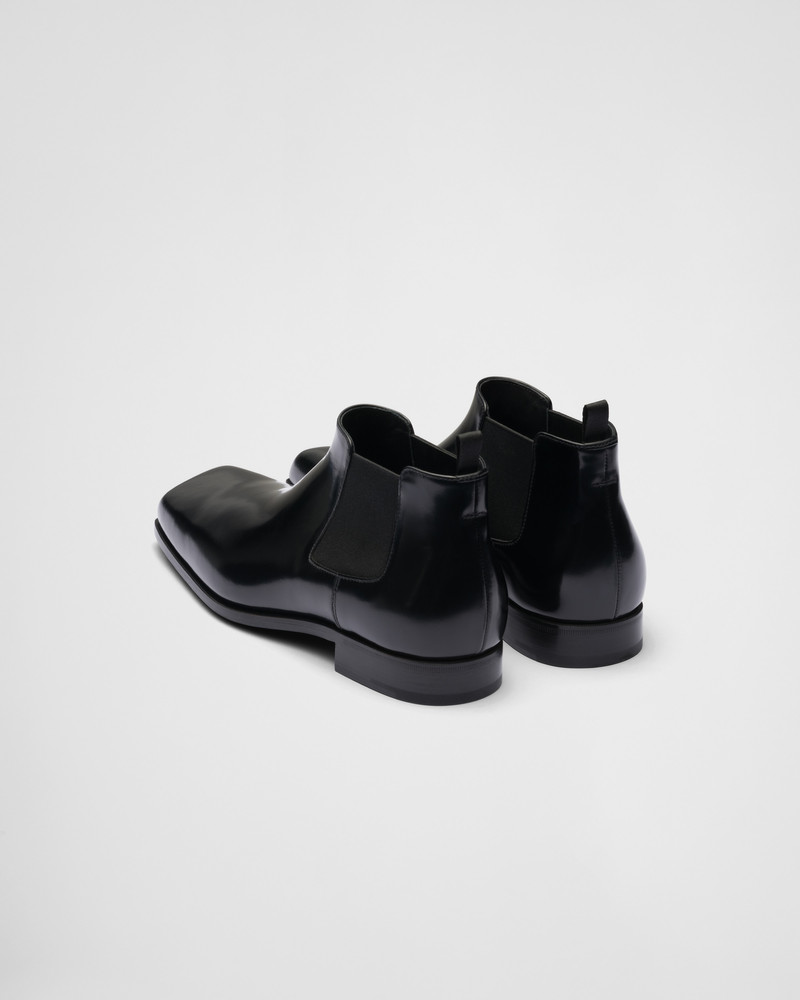 Brushed leather Chelsea boots 5