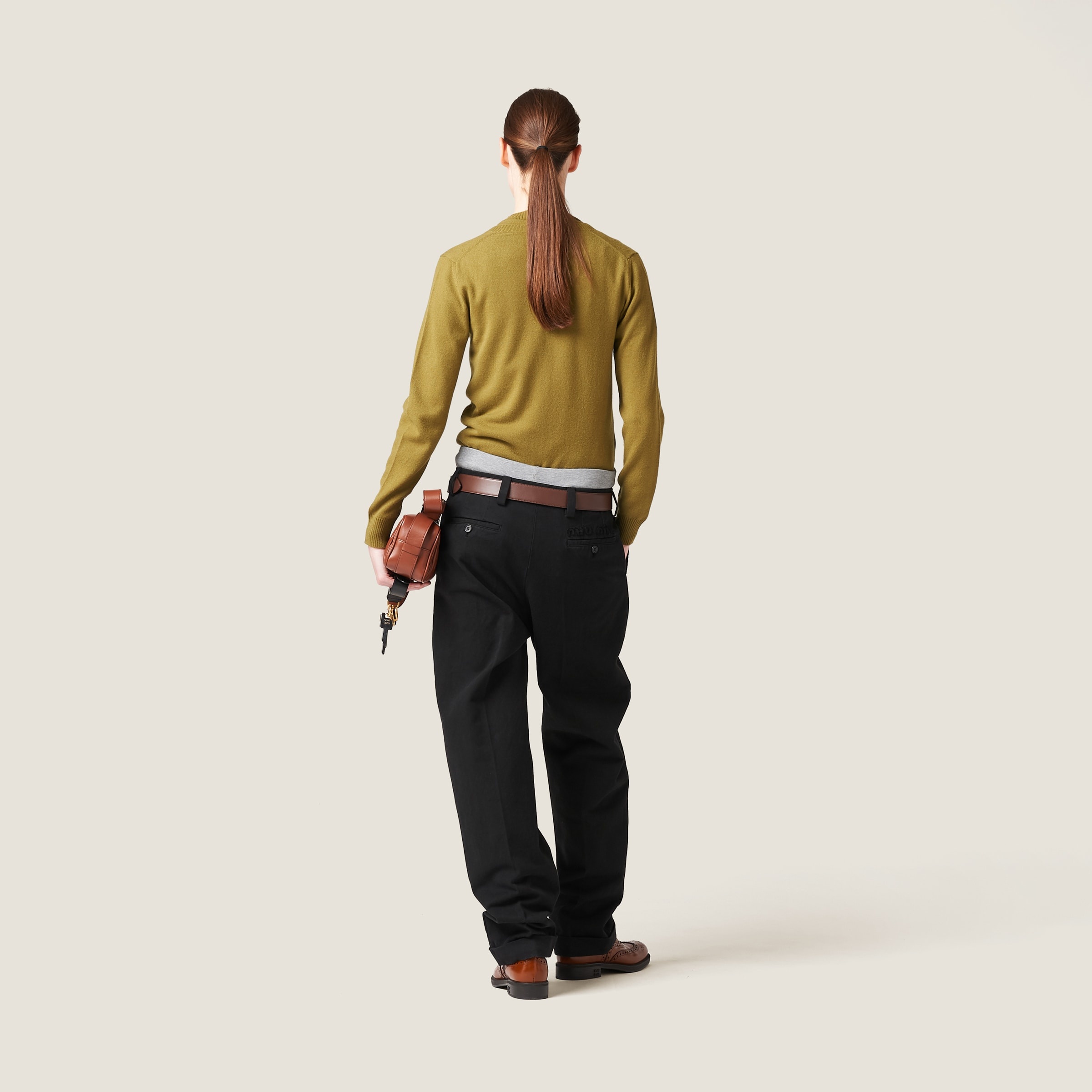 Gabardine pants - 3
