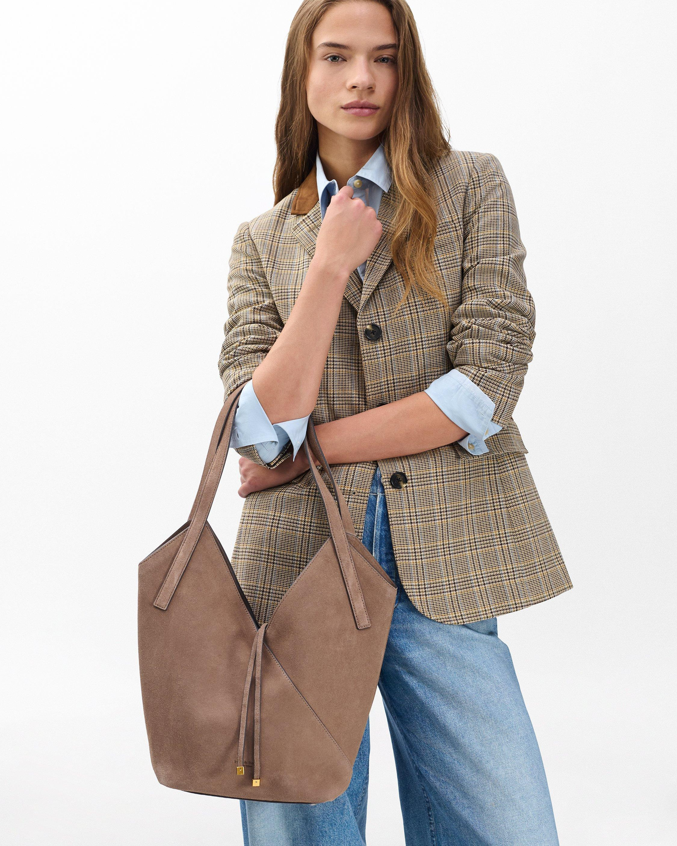 Small Alix Suede Tote - 2
