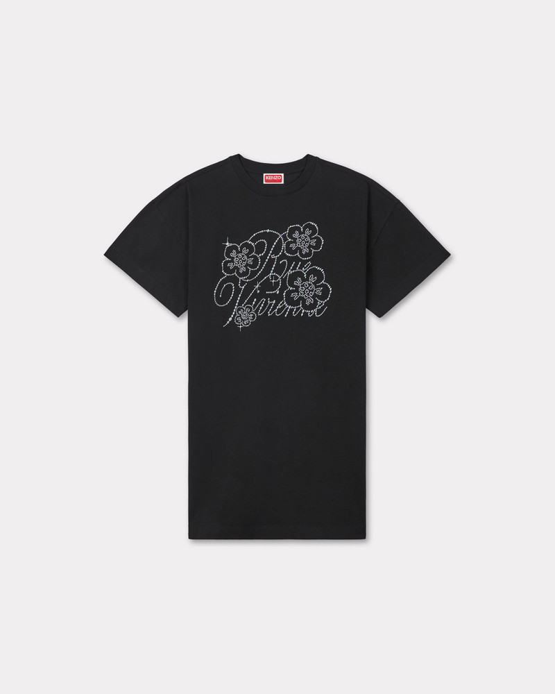 'KENZO Constellation' embroidered T-shirt dress 1