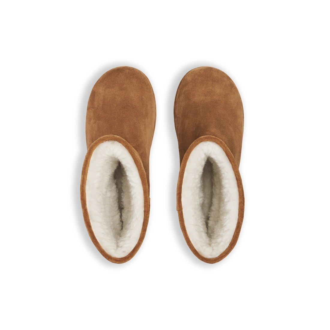 Men's Alaska Soft Bootie in Brown/white - 6