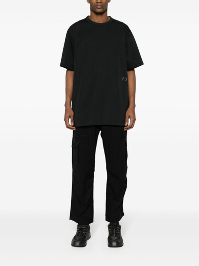 Y-3 belted straight-leg cargo pants outlook