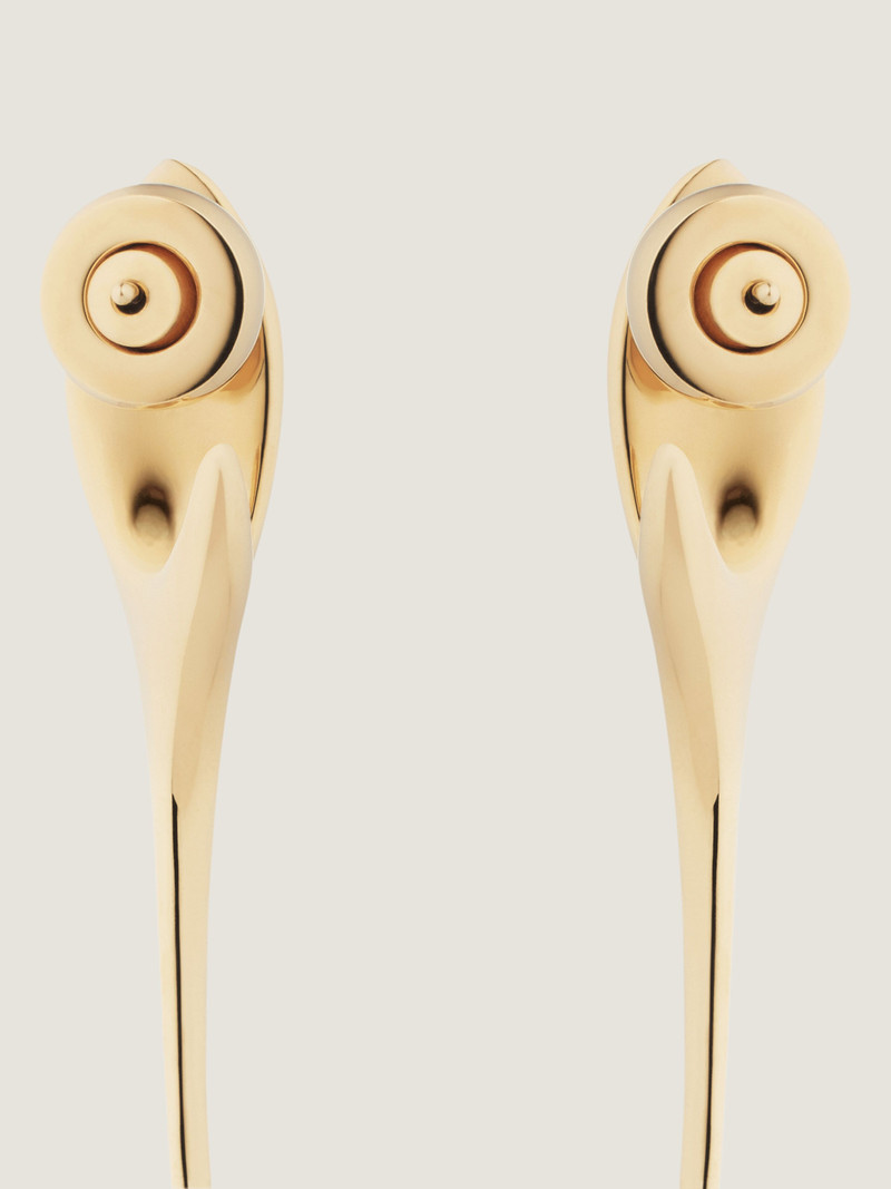 MAPLE SEED EARRINGS IN METAL 5