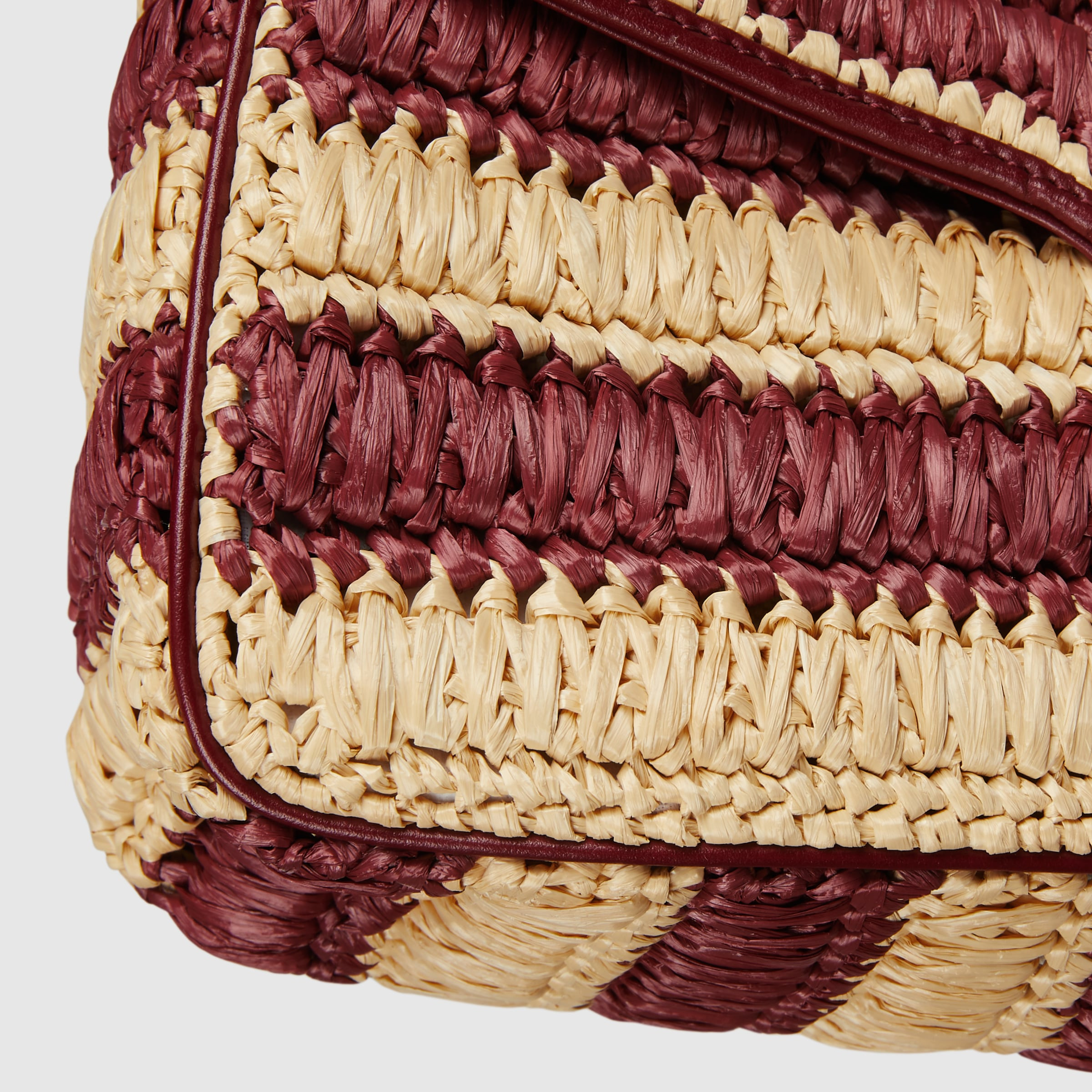 GG Marmont woven medium shoulder bag - 10