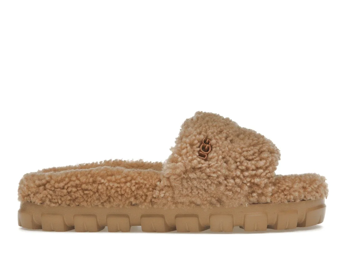 UGG Cozetta Curly Slide Chestnut (Women's) - 1