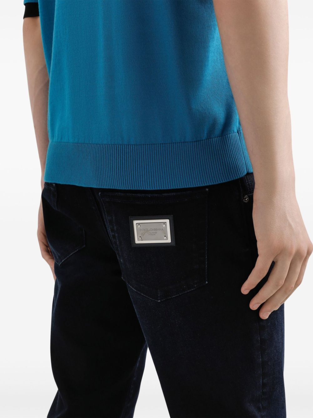 slim-cut jeans - 5