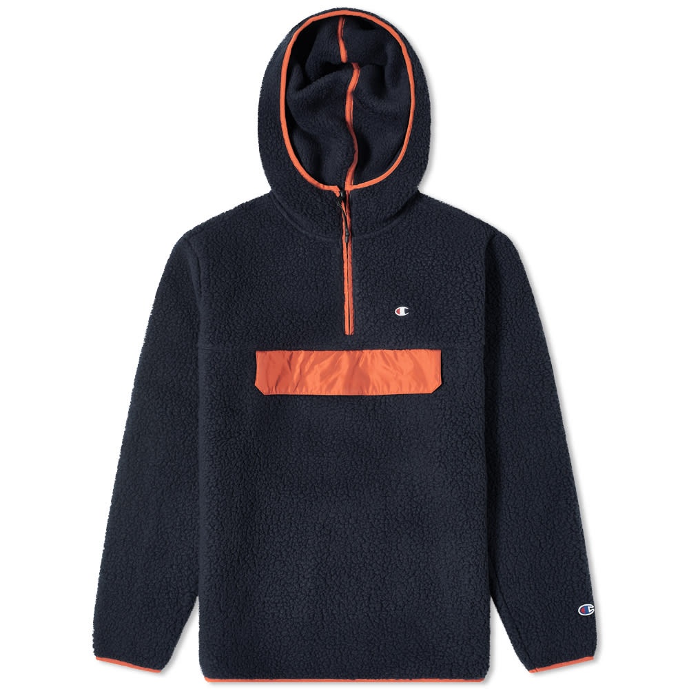 Champion Reverse Weave Polartec Half Zip Hoody - 1