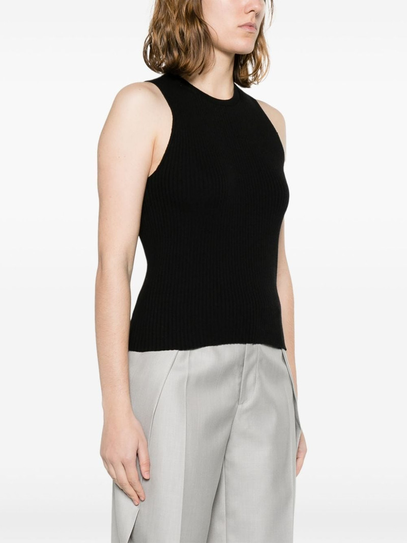 crew-neck ribbed tank top 3