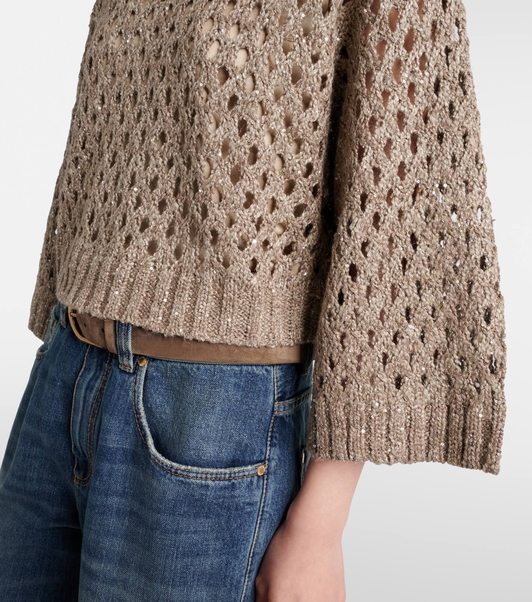 Open-knit sweater - 5