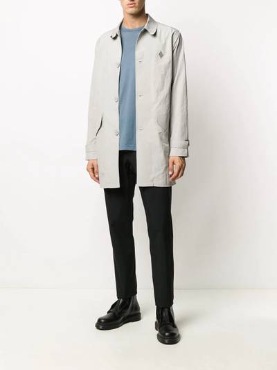 A-COLD-WALL* singe-breasted trench coat outlook