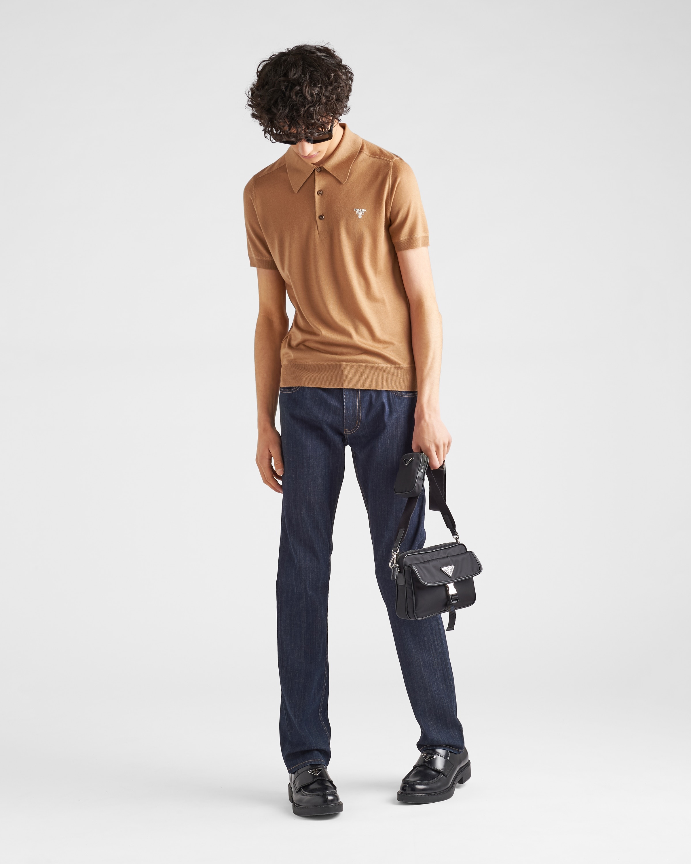 Cashmere polo shirt - 2