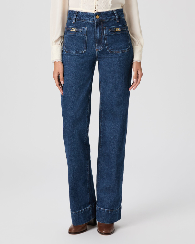Sasha 32" Wide Leg Jean 1