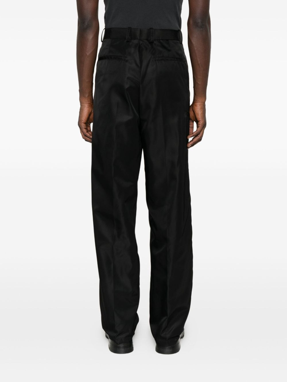 pocket straight trousers - 4