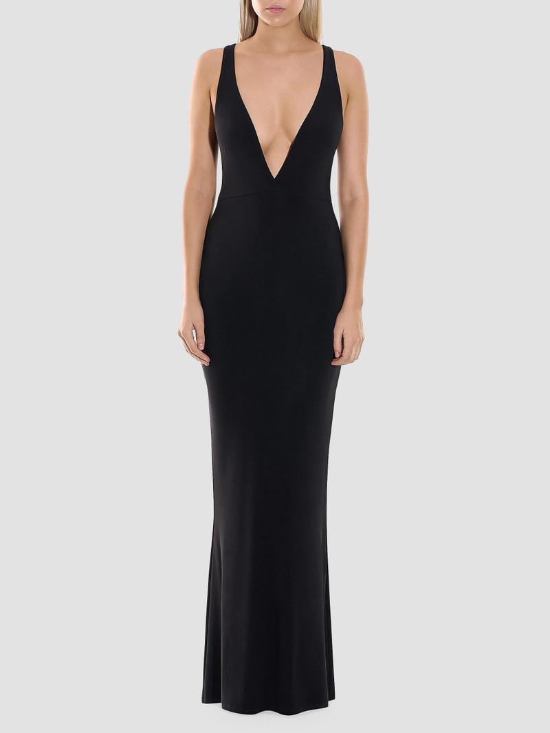 Women's Stolen Dreams Lace Floral-Appliqué Mermaid Gown - Black 6