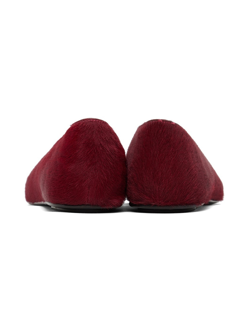 Burgundy Eva Two Ballerina Flats 2