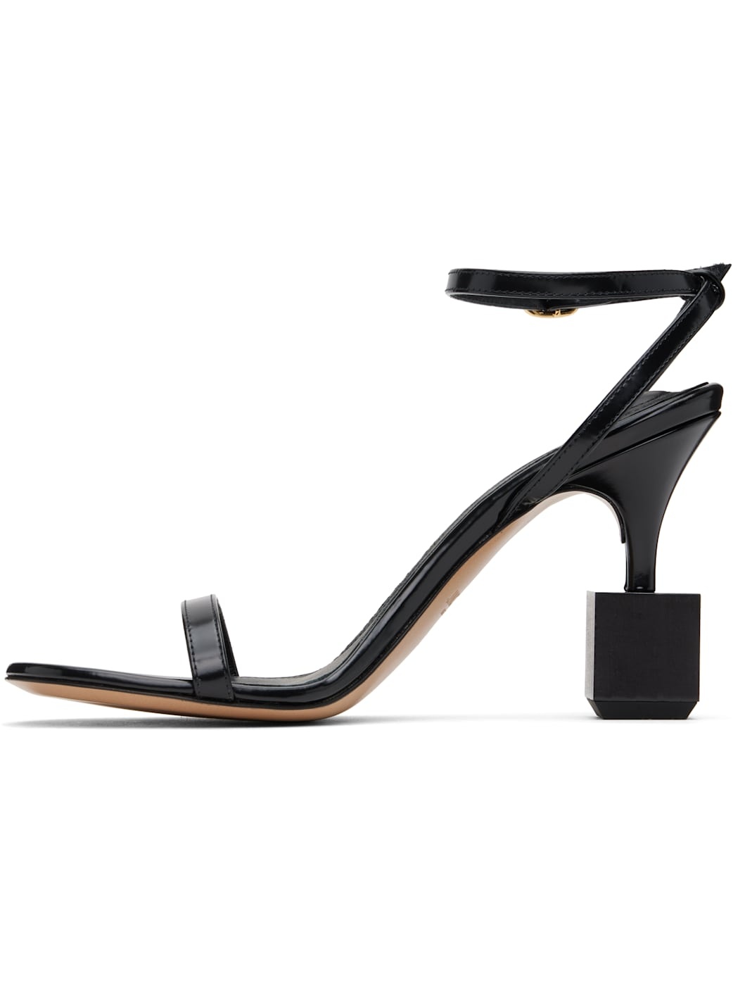 Black La Casa 'The Bisou' Heeled Sandals - 3