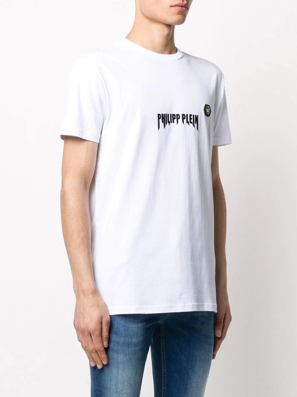 logo print T-shirt - 3