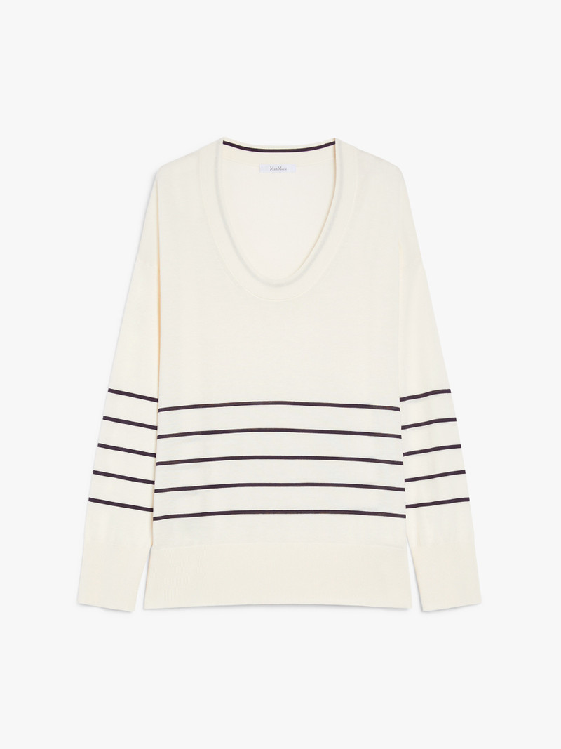 LEVANTE Oversized cotton and silk sweater - 1