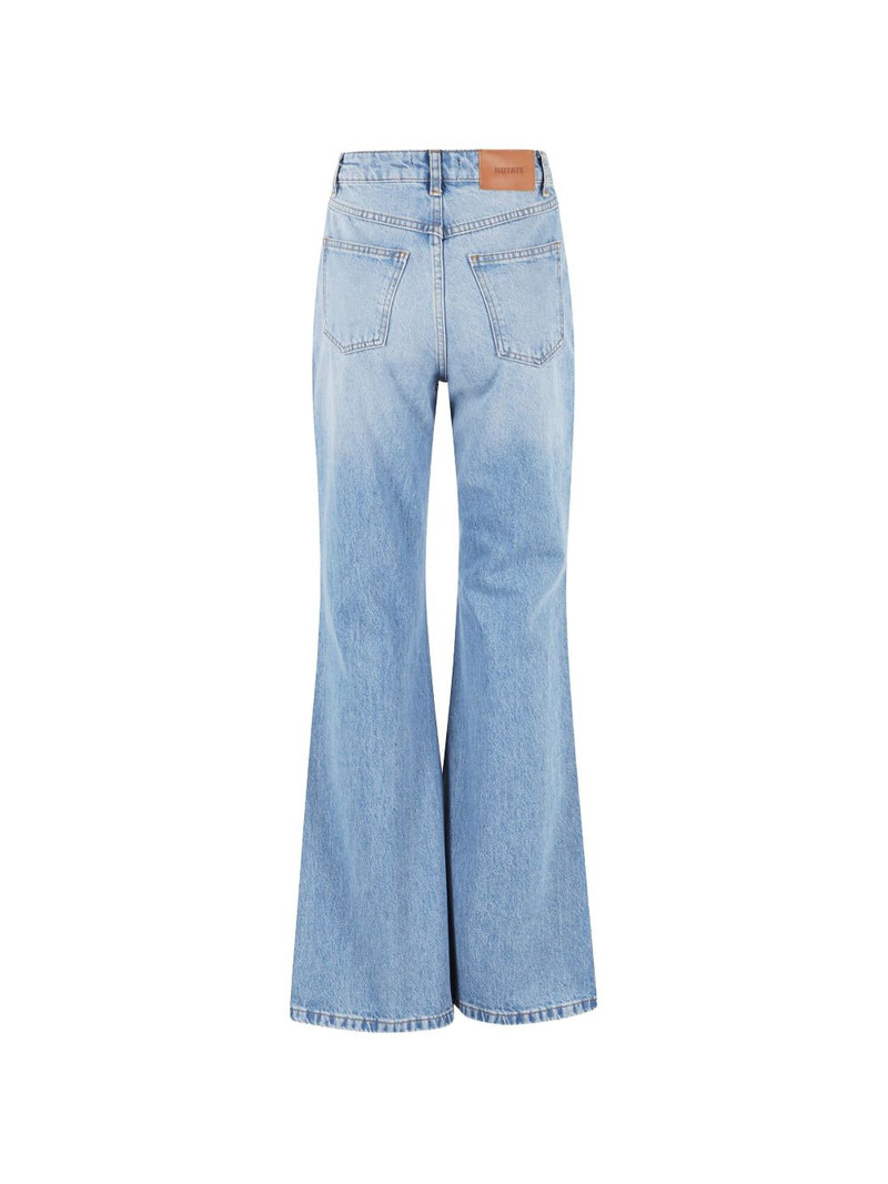 ROTATE flared high-waisted jeans outlook