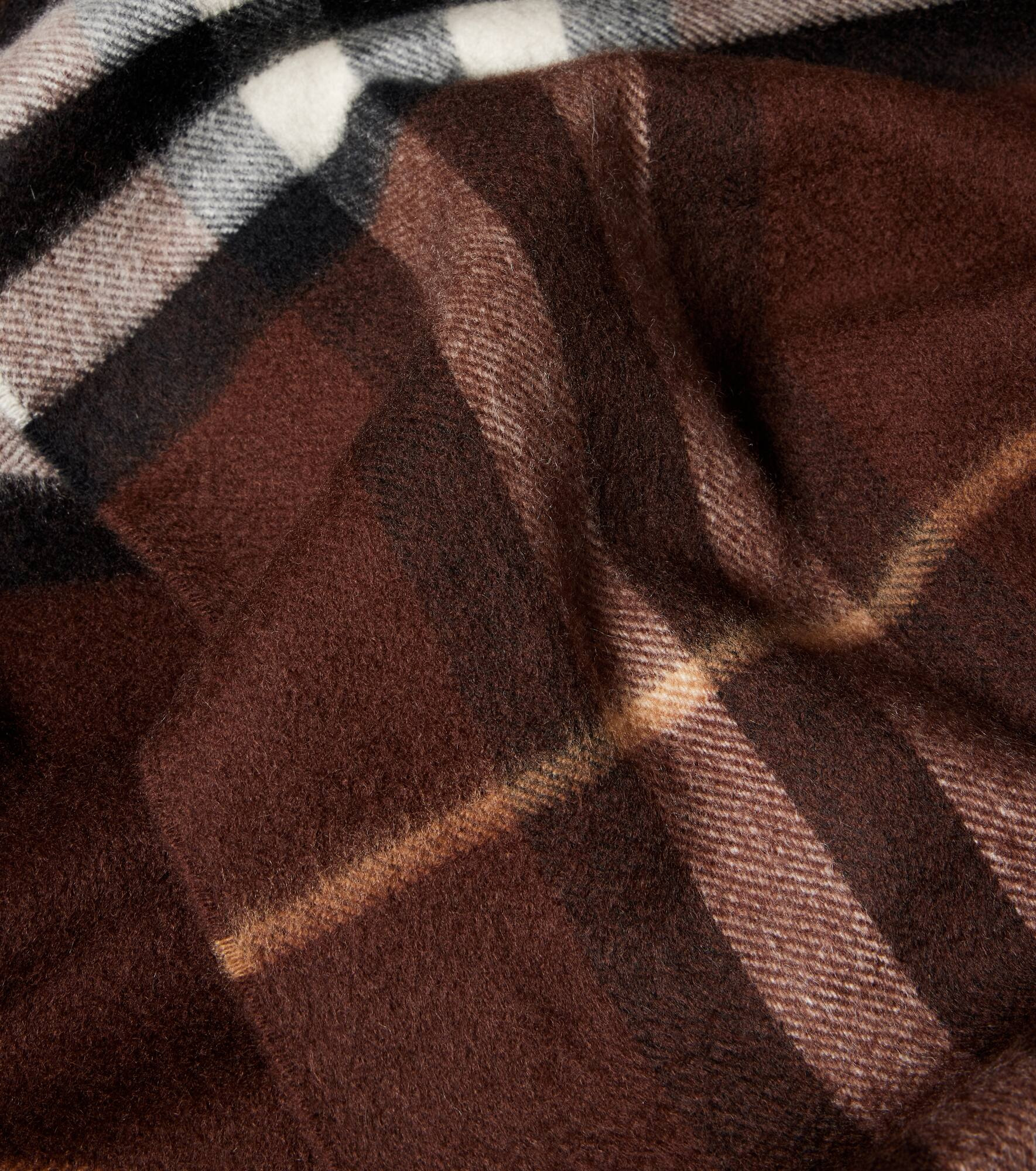 Burberry Check cashmere scarf - 4