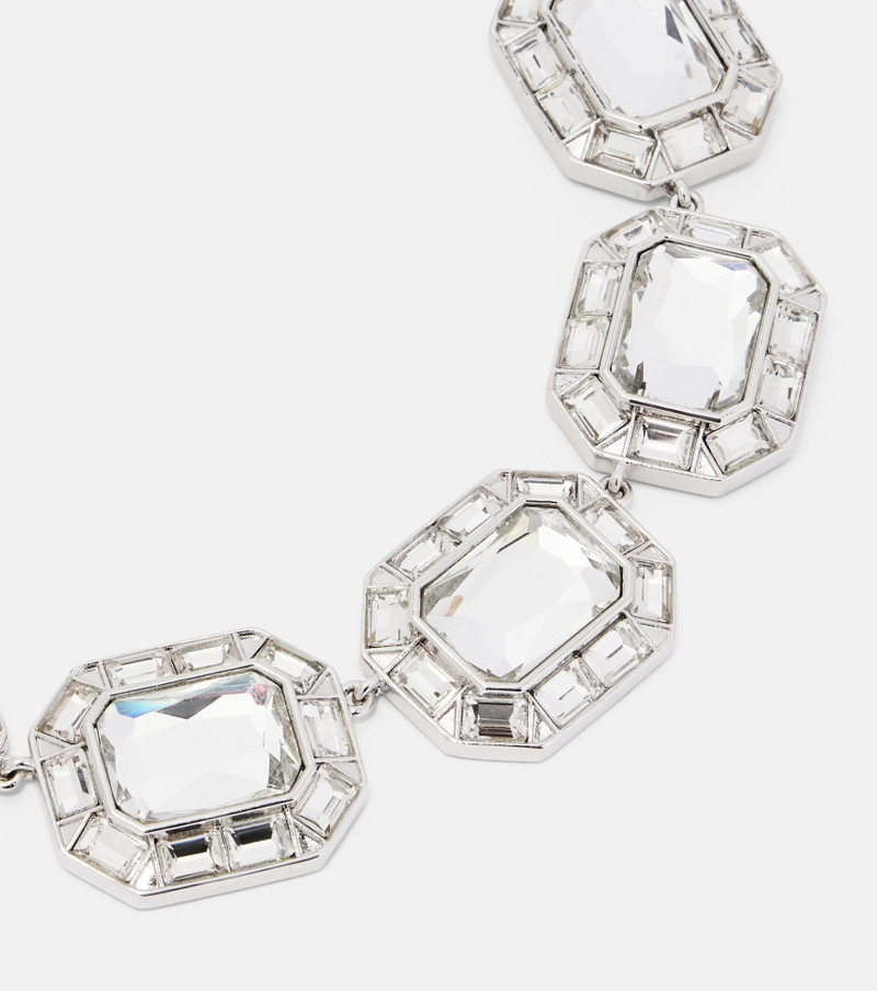 self-portrait Crystal-embellished choker outlook