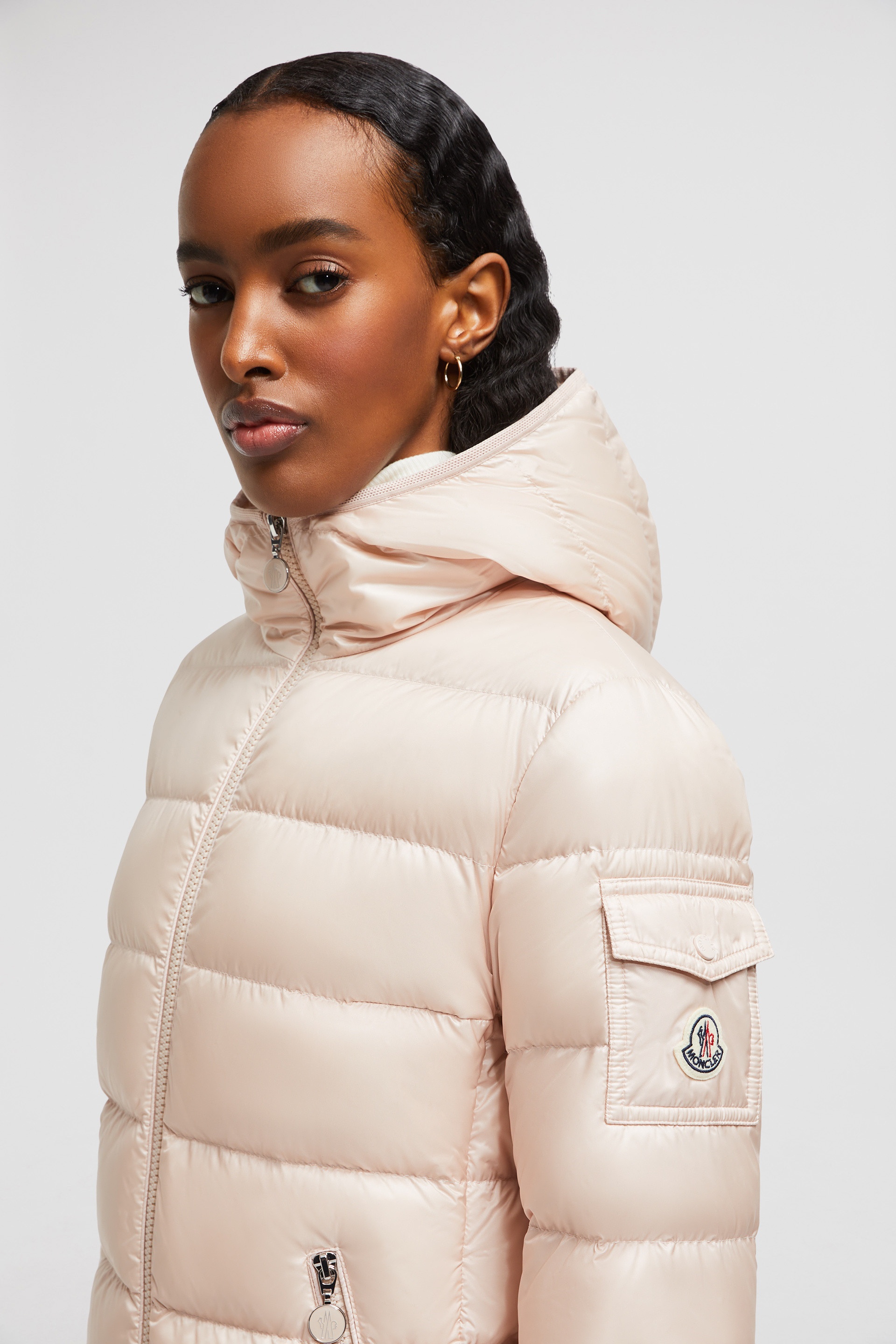 Gles Hooded Short Down Jacket - 4