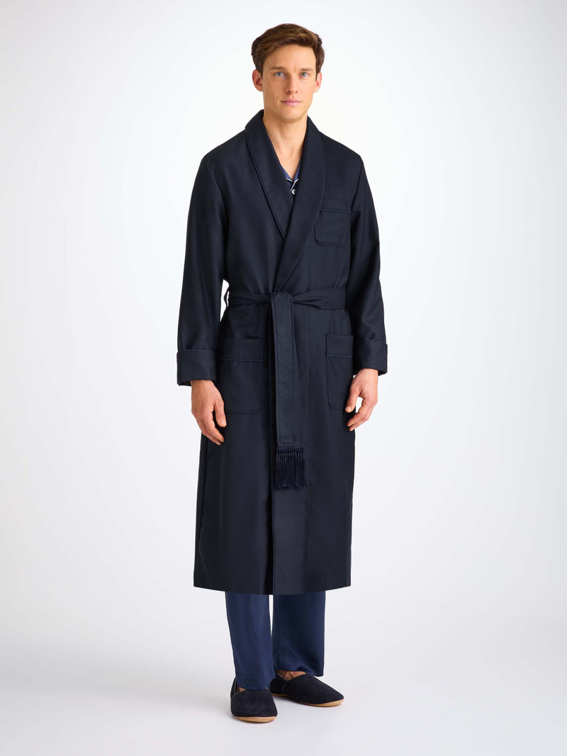 Men's Robe Westminster 2 Wool Navy 3