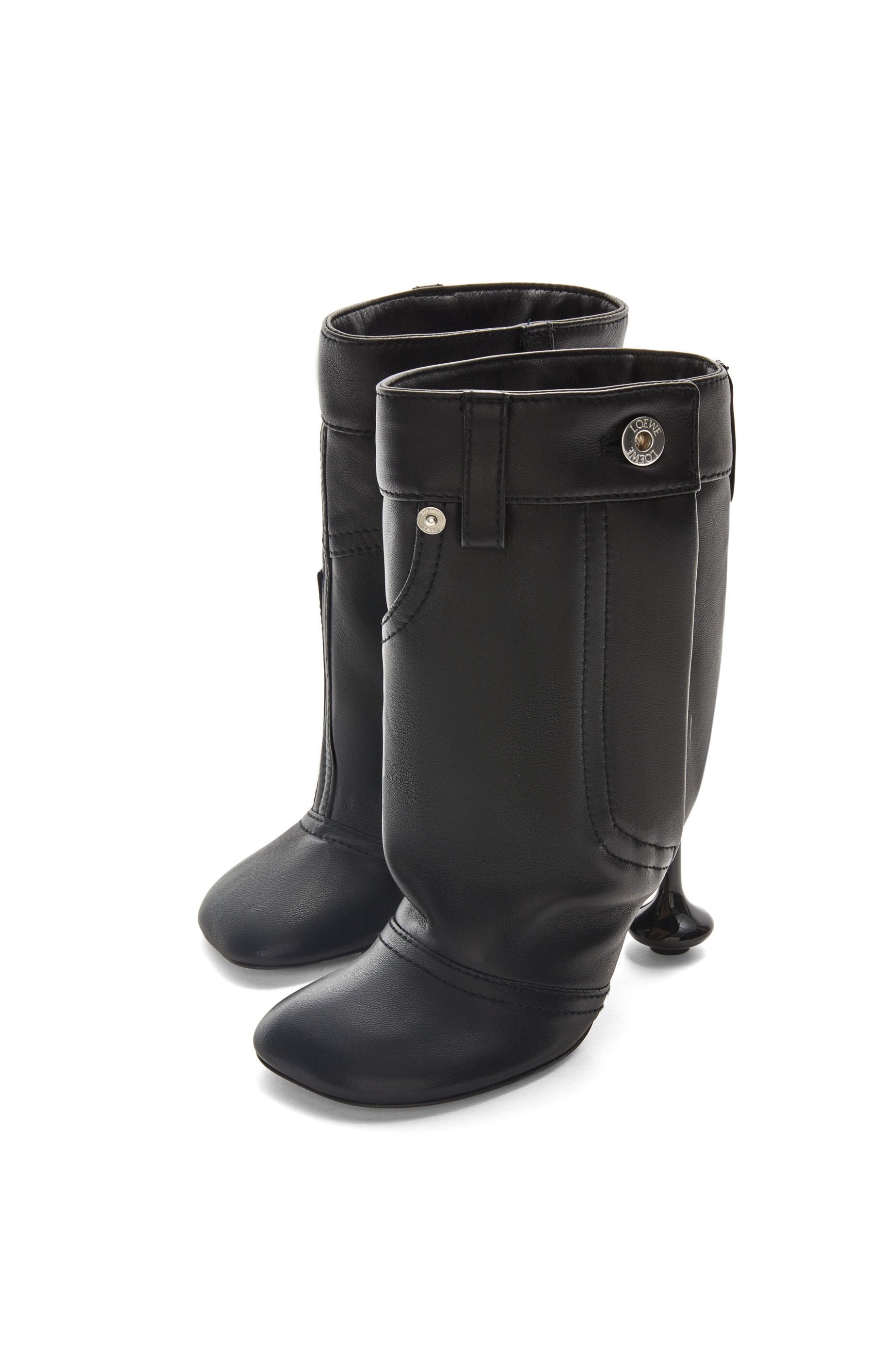 Toy ankle bootie in nappa lambskin - 3